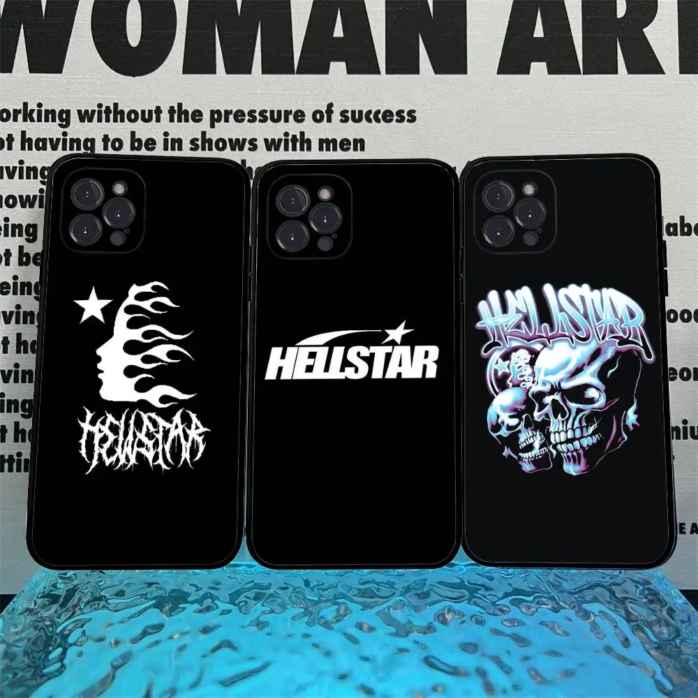 H-HELLSTAR-R Logo Phone Case For IPhone 14 Plus 13 Mini 11 16 15 17 Pro Max Protection Shockproof view 3