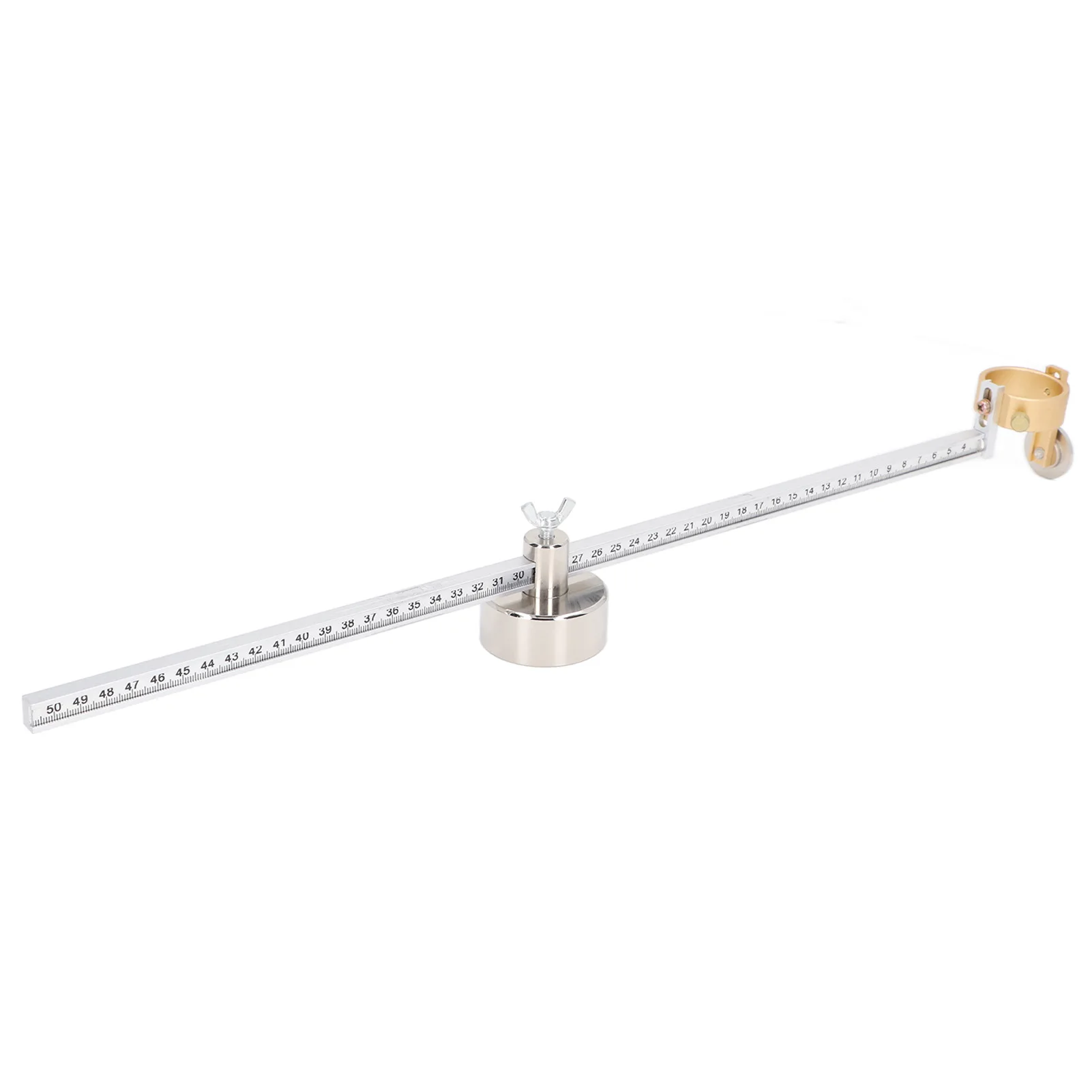 Круглая направляющая плазменной резки, прозрачная шкала, 50 см, регулируемый режущий ролик из алюминиевого сплава, направляющее колесо, компас