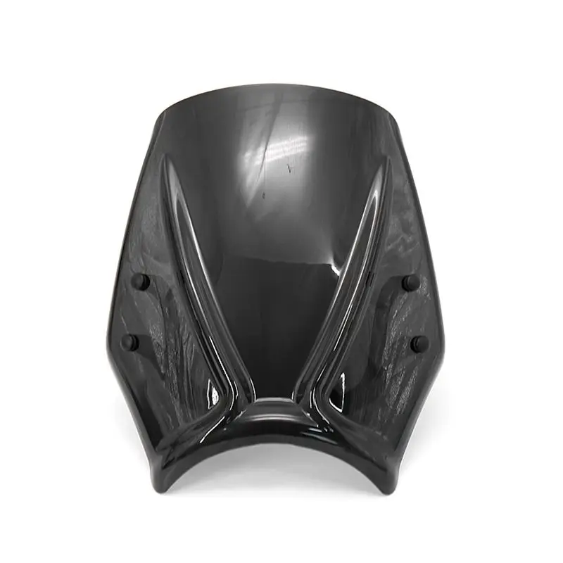A23Z Motorcycle Windshield Wind Deflector Windscreen Fairing Baffle Cover for Trident 660 Trident660 2021 2022(Smoke Gray)
