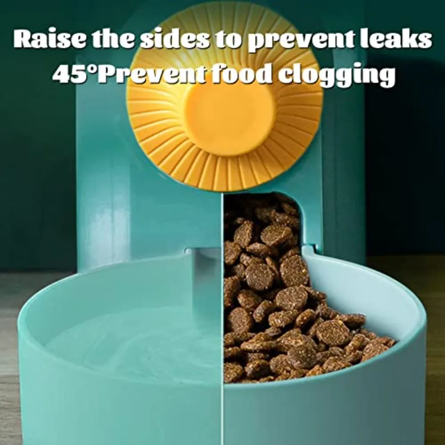 【Spot goods】35oz Hanging Automatic Food Water Dispenser Gravity Pet Auto Feeder Waterer Set for Rabbit Cat Dog Chinchilla Ferre view 4