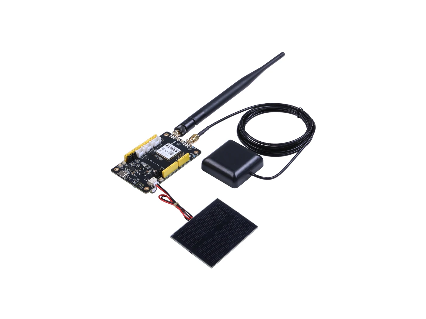 Kit dispositivo Wio-WM1110, Semtech LR1110 integrato e Nordic nRF52840