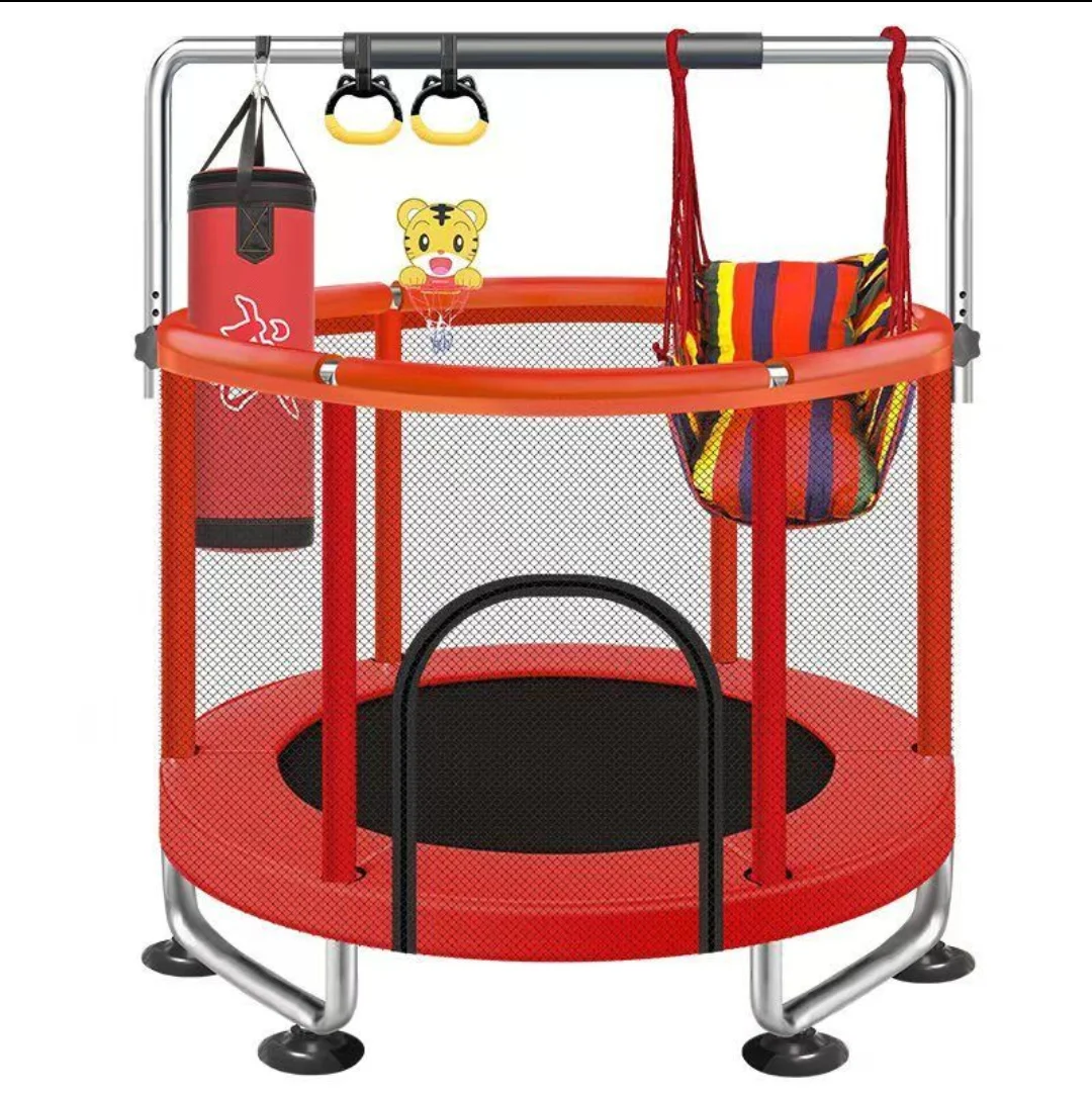 New men's and women's indoor and outdoor colorful children's trampoline