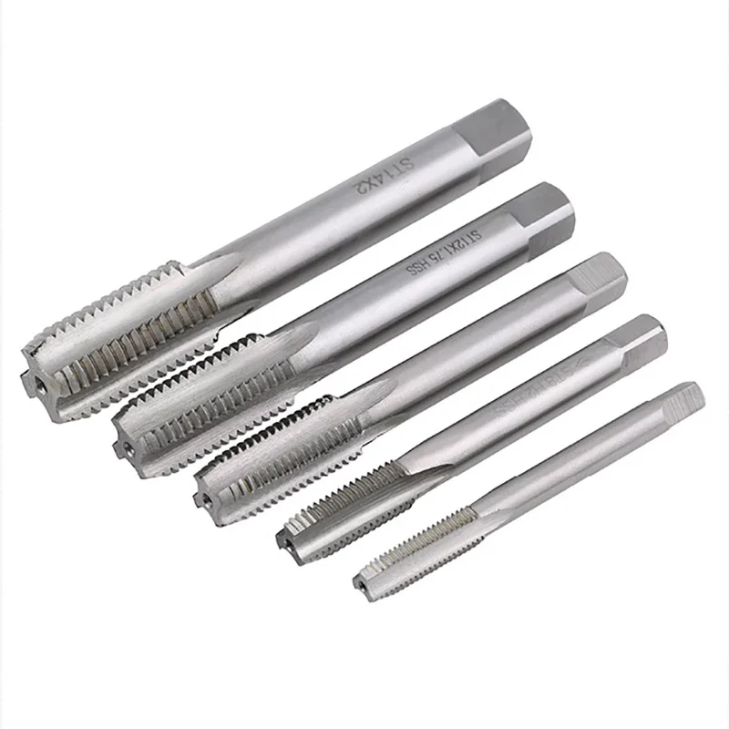 1PCS Left Hand Tap M2 M2.5 M3 M4 M5 M6 M8 M10 M12 M14 M16 Metric HSS Left Tap Pitch Threading Tools