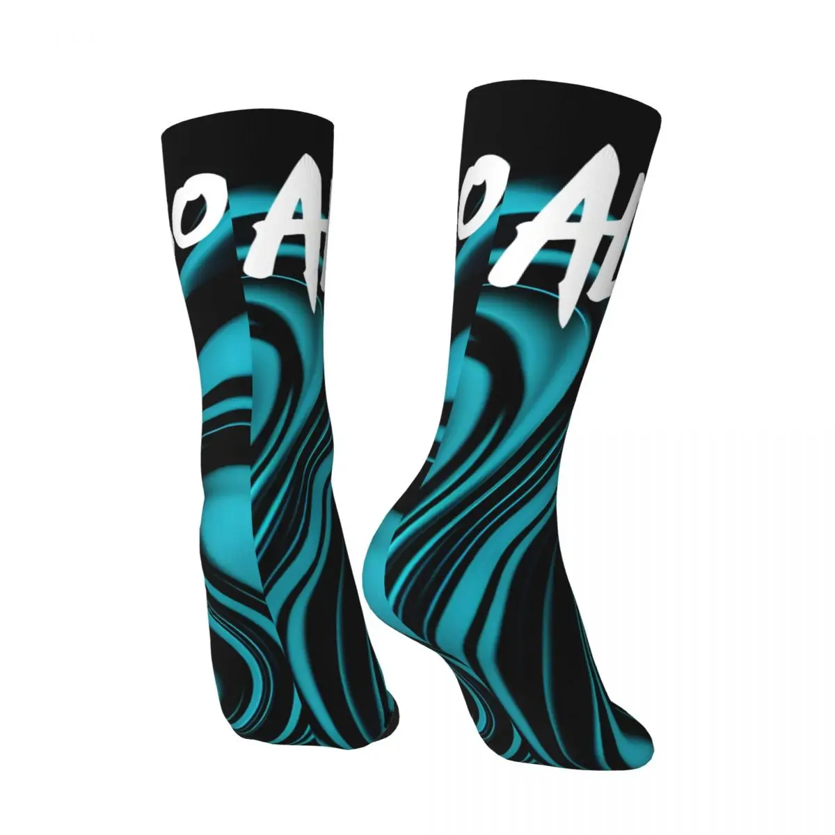 Crazy compression Splendid Sock for Men Harajuku Alesso Quality Pattern Crew Sock Novelty