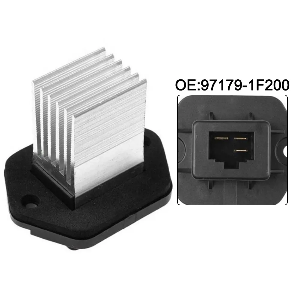 For Car HVAC Repair Blower Resistor HVAC Replacement Fits Sportage MK2 JE , KM 2.0 I 16V Compatible For Sportage MK2 2004-2010