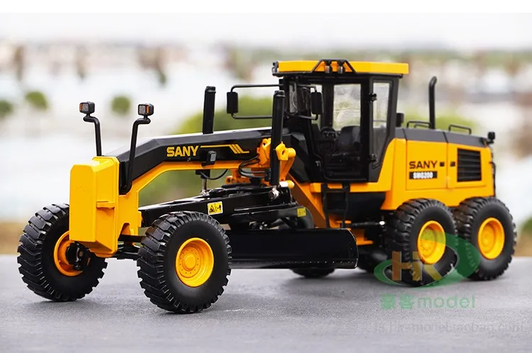 1:35 오리지널 공장, SANY SMG200 SANY, 그레이더, 합금 건축 차량 모델