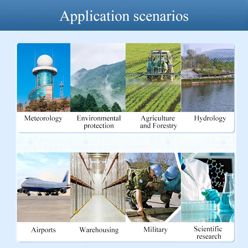 HAWS006A-GPS محطة الطقس المحمولة المحمولة درجة الحرارة الرطوبة استشعار الضغط في الهواء الطلق GPS محطة الطقس المحمولة #5