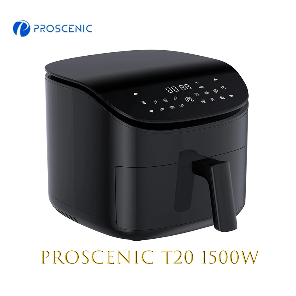 Proscenic T20 1500W Multifunctional Air Fryer,Smart Digital LED Touch Electric Air Fryer without Oil Smart Kitchen 3.5L Capacity