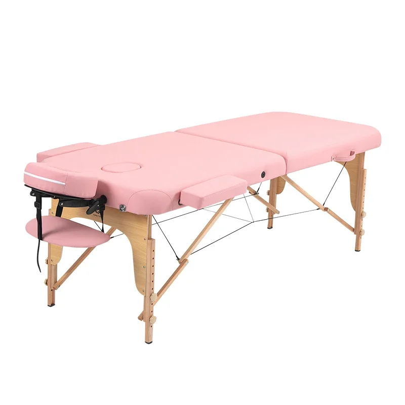 New Arrival Lightweight Portable Spa Massage Table Modern Aluminum Alloy Feet Waterproof PU Material Gym & Living Room Cushion