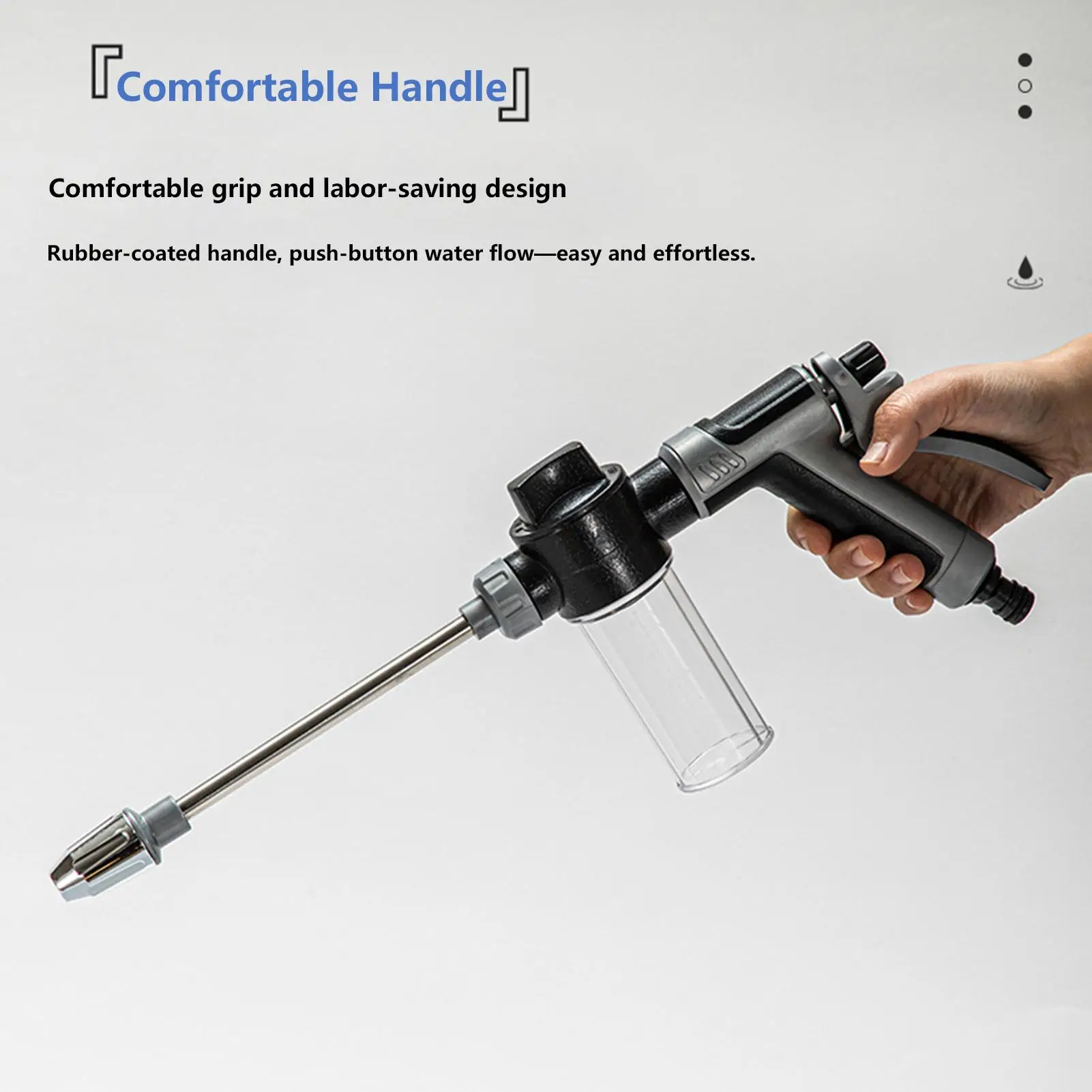 

Pressure Washing Wand Powerful Car Quick Connect Sprayer Pressure Washer Wand For Car Detailing For Watering Gardening Home