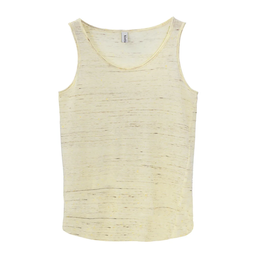 S-3XL 100% Baumwolle Damen Tank Top Sommer Lässig Locker Ärmellos Bunt Weich Dünn Bequem Weste Top Harajuku Top Damen – Detail 38