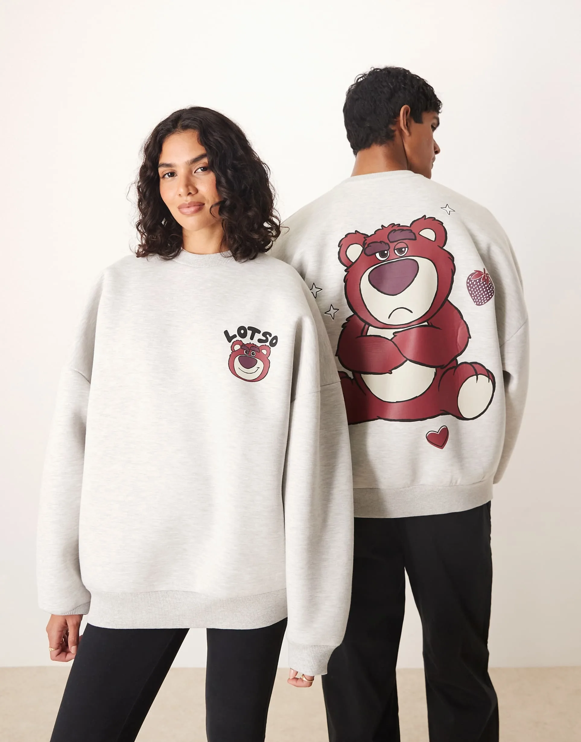 

Классический свитшот с круглым вырезом Disney высокого качества с принтом персонажей Лотсо Винни Микки для взрослых и детей, мягкий, удобный, стильный, осень-зима