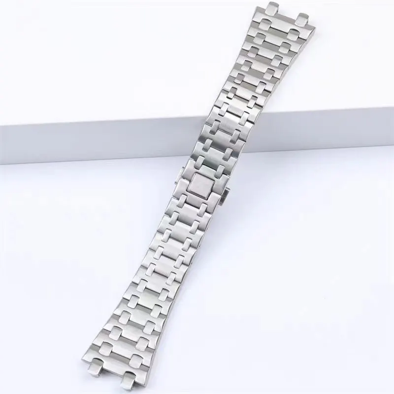 Top Quality 28mm Watch Bracelet Strap For 26470 Royal Oak  Aftermarket Watch Parts