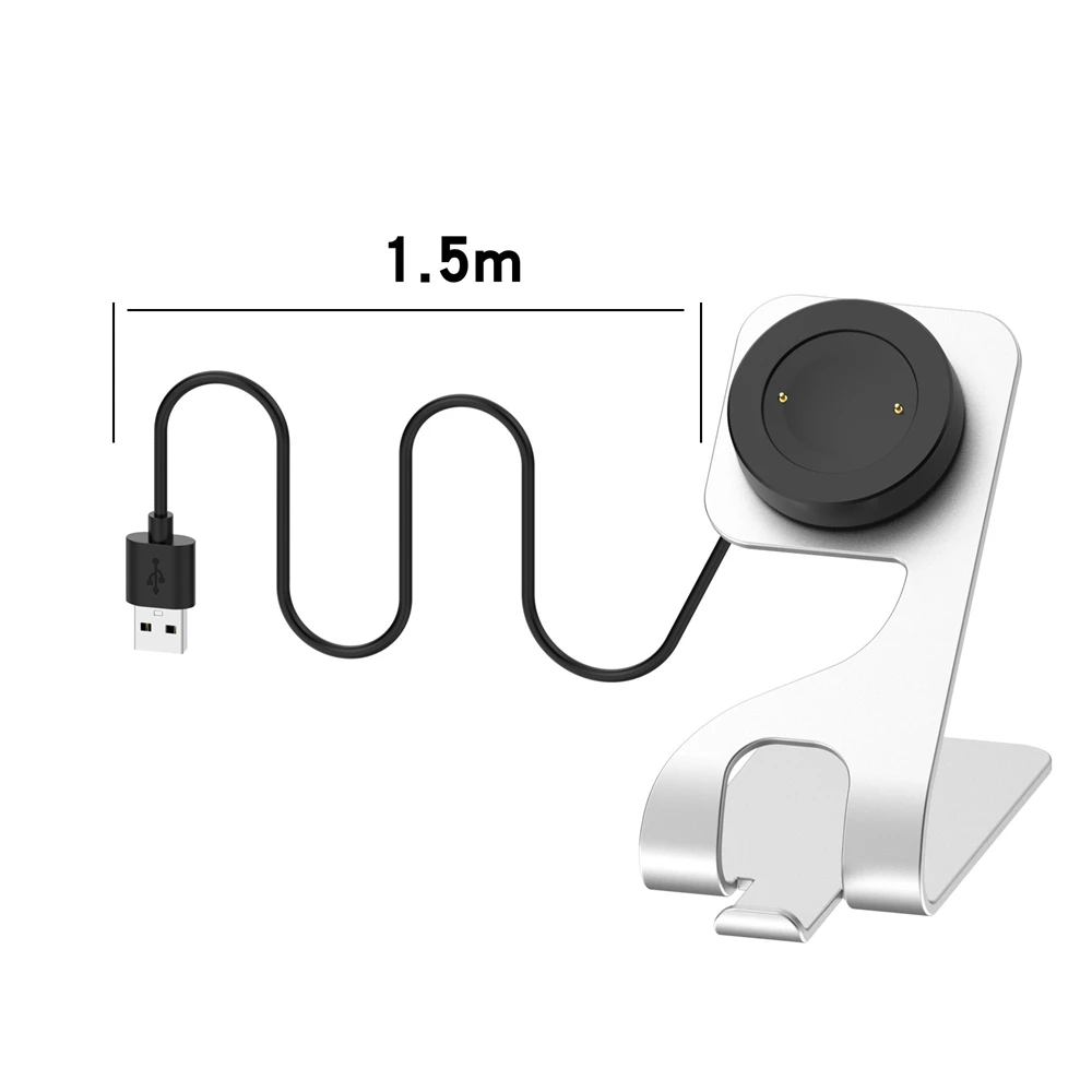 Cable Dock Stand USB Charging for Huawei Honor Watch 4 Replacement Charger Cradle Station