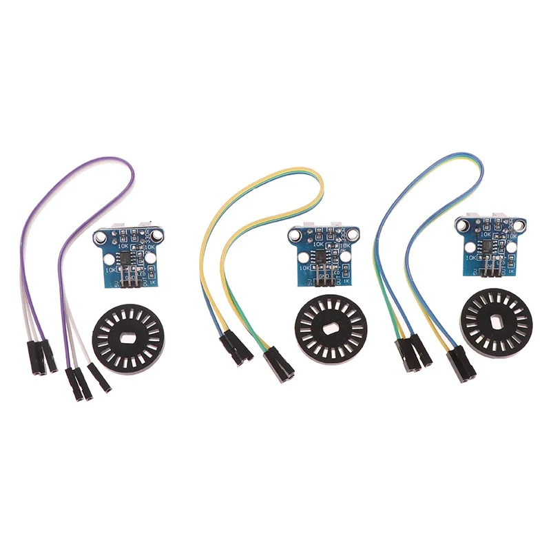 1Set HC-020K Double Speed Measuring Sensors Module With Photoelectric Encoders Kit Top For Arduino