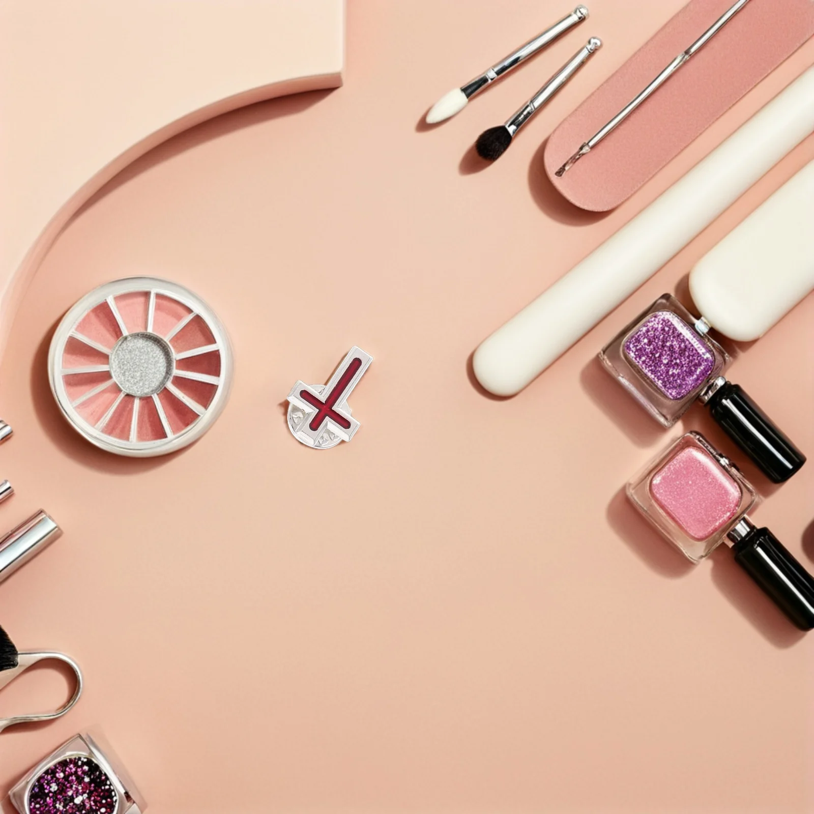 

10Pcs Religious Lapel Pins Cross Design Zinc Alloy Brooch for Suits Dresses Spiritual Jewelry Christian Faith Badge Men Women