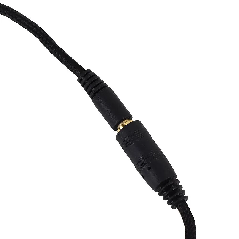 Hot 1PC Convenient Headphone F/M Female To Male Cloth Lanyards 10ft Stereo Extension Cable Cord Adapter Audio