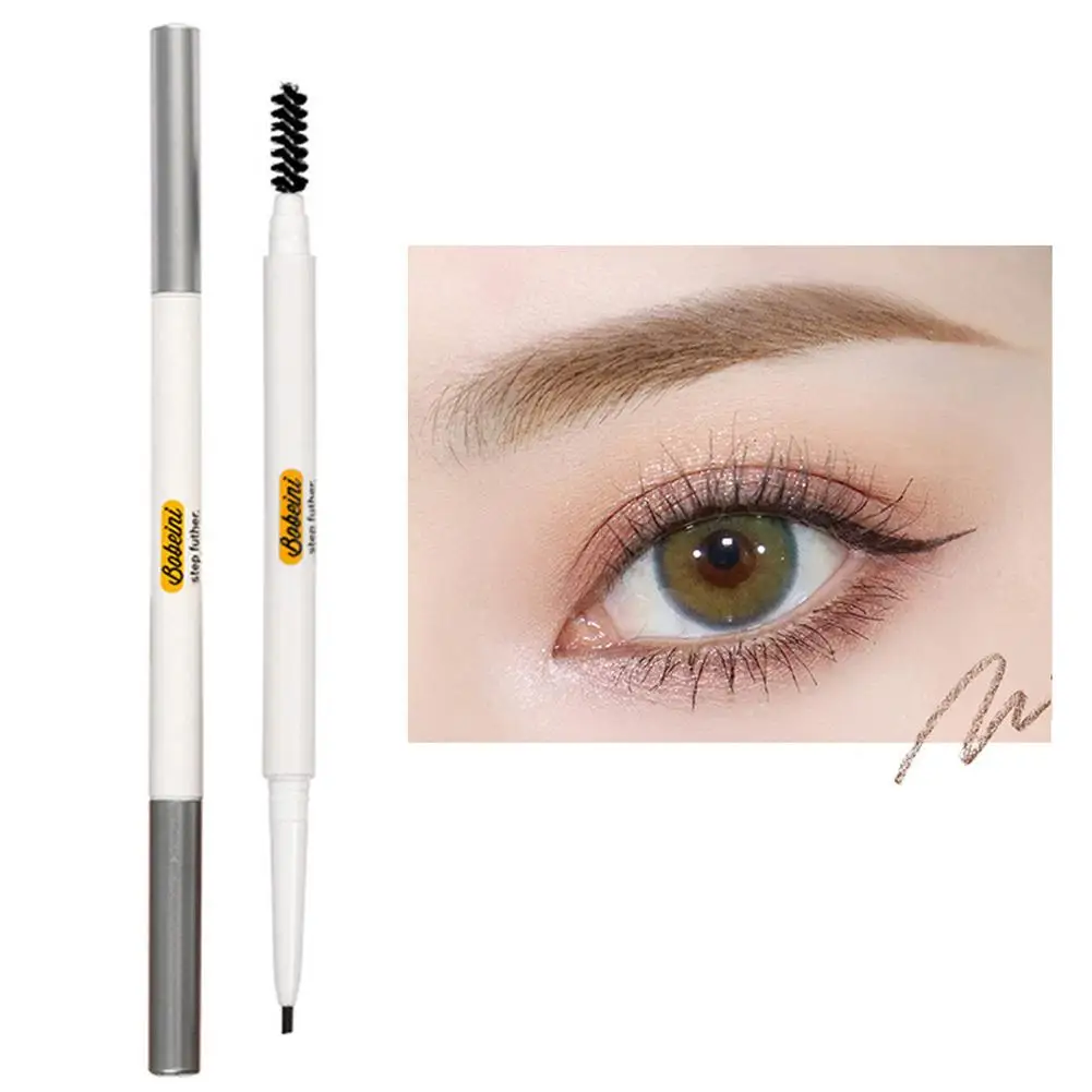 Waterproof Eyebrow Pencil Ultra Fine Tip Long Lasting Sweat Proof Non Fading Makeup Tool for Makeup Artists Root Clear Form P1C6