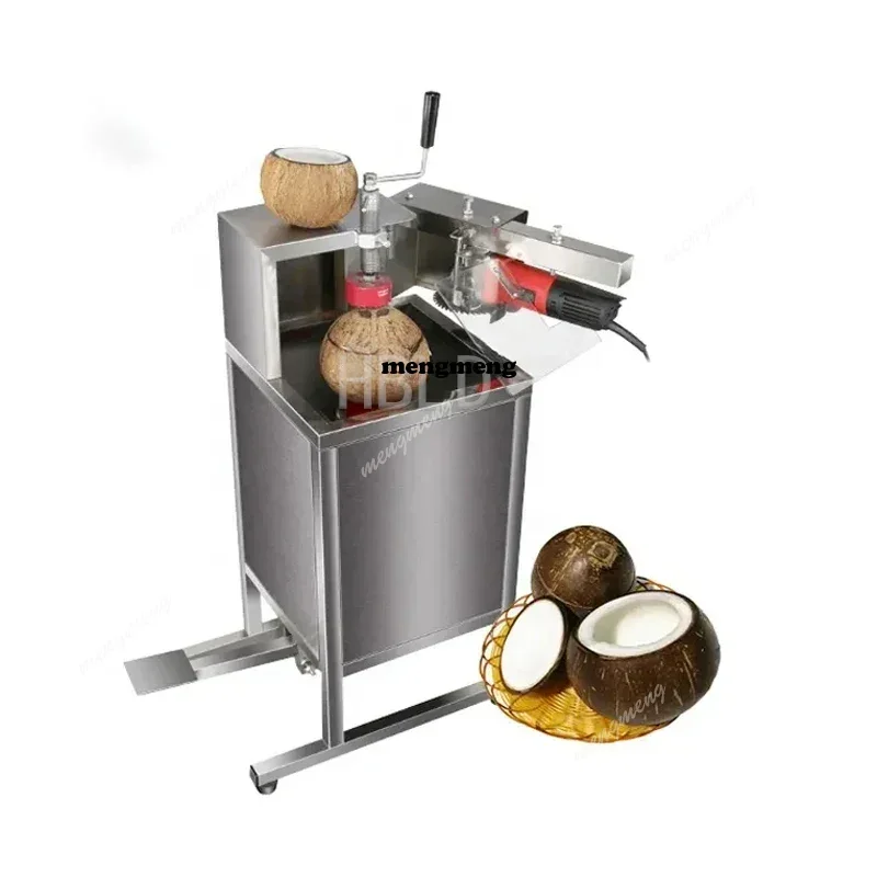 Hot Selling Stainless Steel Green Coconut Opening Machine, Fully Automatic Coconut Peeling Machine