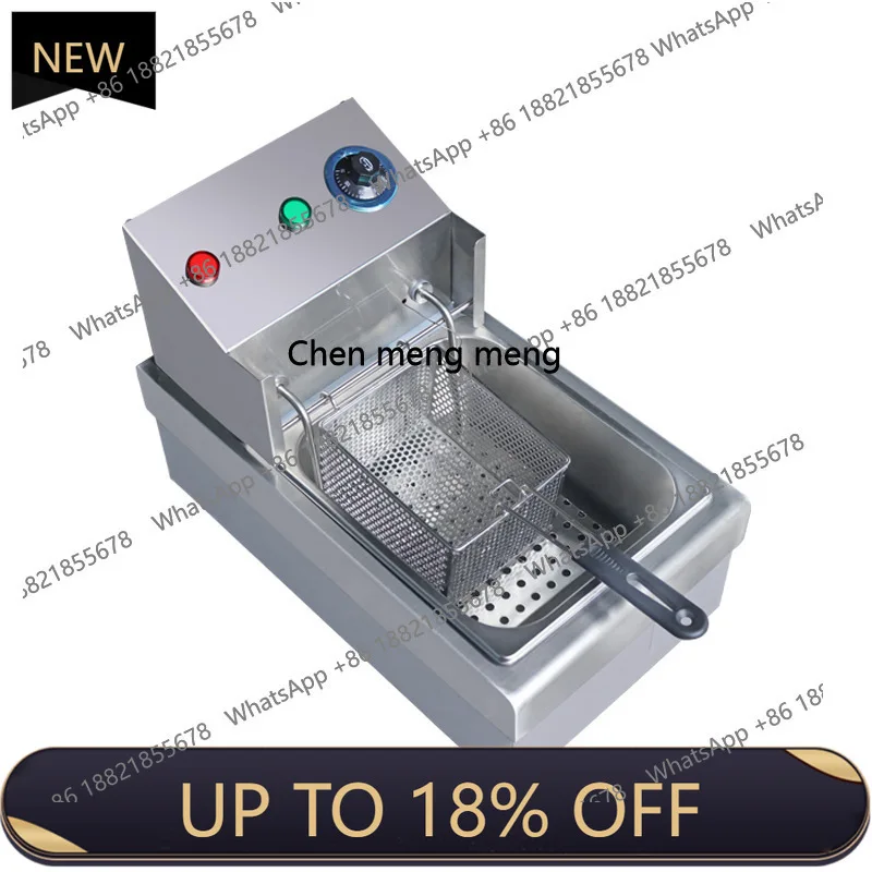 

Z189 Desktop electric fryer, French fries, fried chicken fryer, commercial single-cylinder noodle cooking stove, catering equipm
