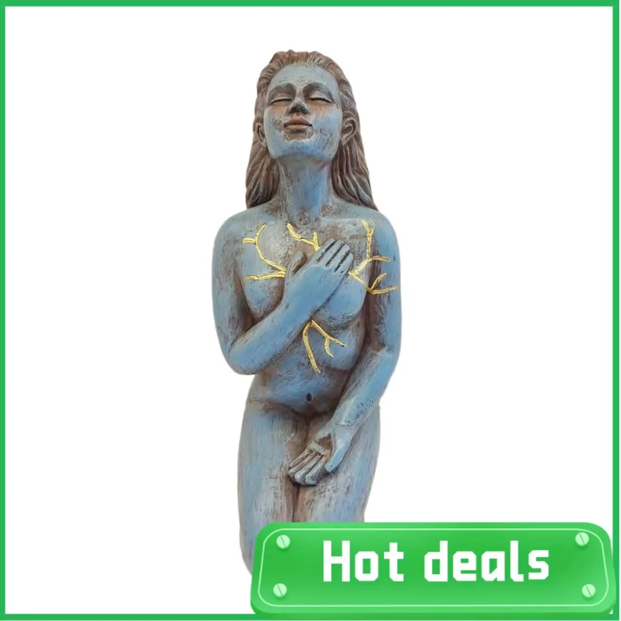AC62-Self-Love Healing Sculpture Cross-Border New Healing Goddess Hope To Harvest Home Resin Decorative Ornaments