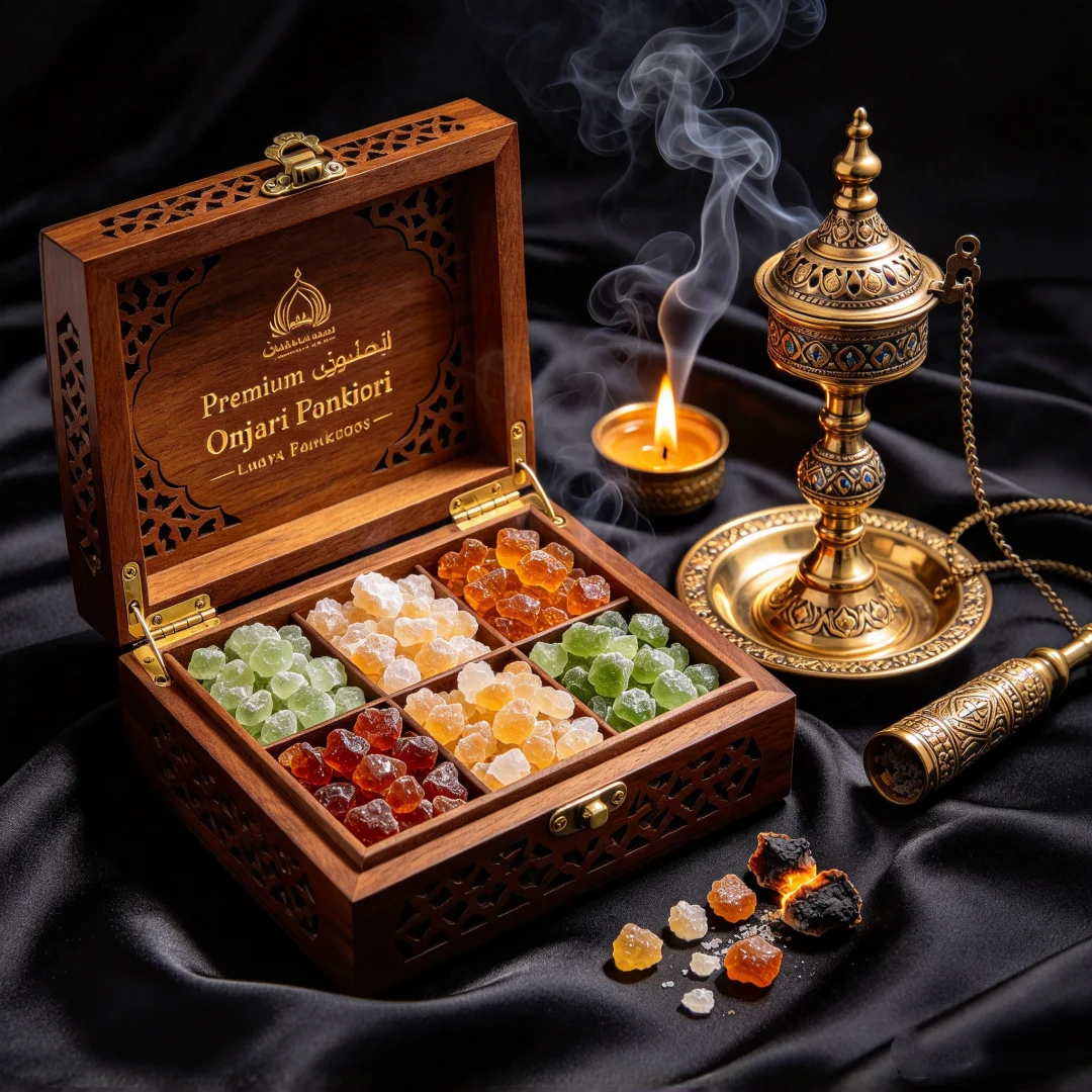 SPLYMCZEN Oman Hojari Frankincense Resin, Natural Oily Boswellia Sacra Incense Resin for Burning Meditation Home Fragrance