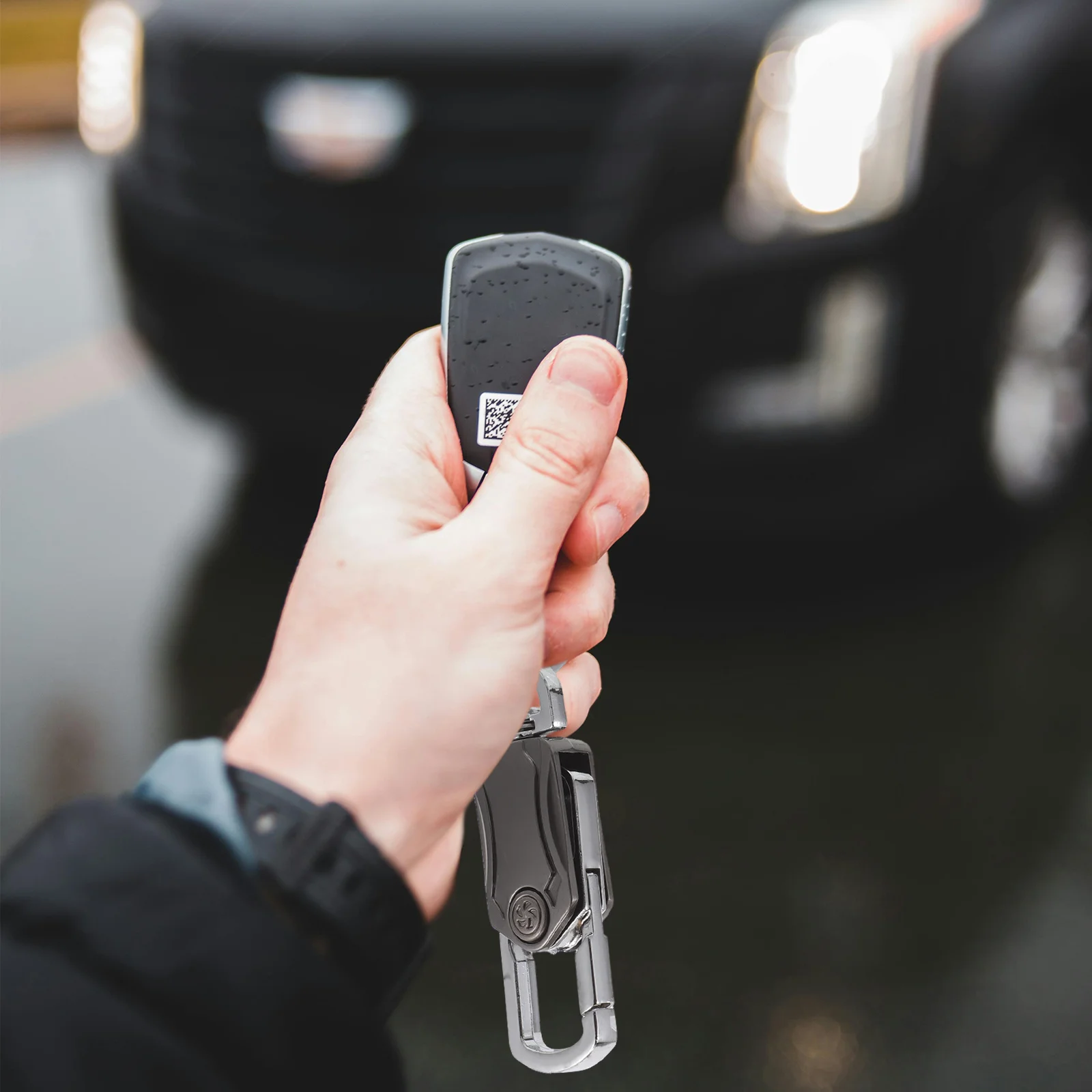 3Pcs Retro Fidget Keychain: Smooth Rolling Metal Spinner for - Portable Bag Wallet Charm - Unique Gift for Work School