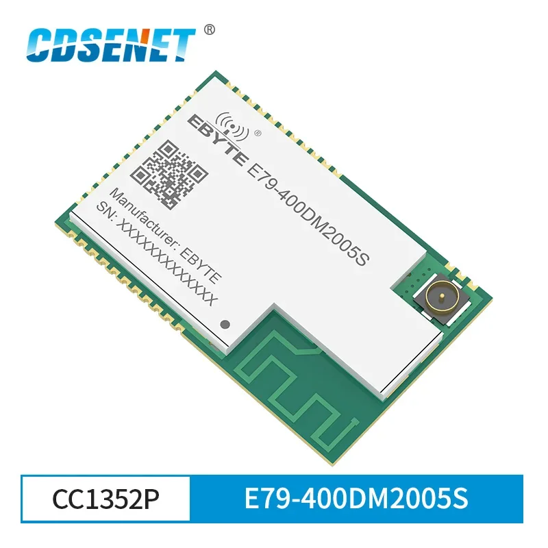 

CC1352P SMD IoT Transceiver Module SUB-1GHz 2.4GHz 433MHz CDSENET E79-400DM2005S ARM Module 20dbm Soc Smart Meter Reading