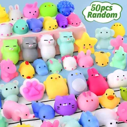 10-50Pcs Kawaii Squishy Speelgoed Mini Mochi Squishies Dier Patroon Stress Relief Squeeze Speelgoed Voor Kinderen Jongens Meisjes verjaardag Geschenken