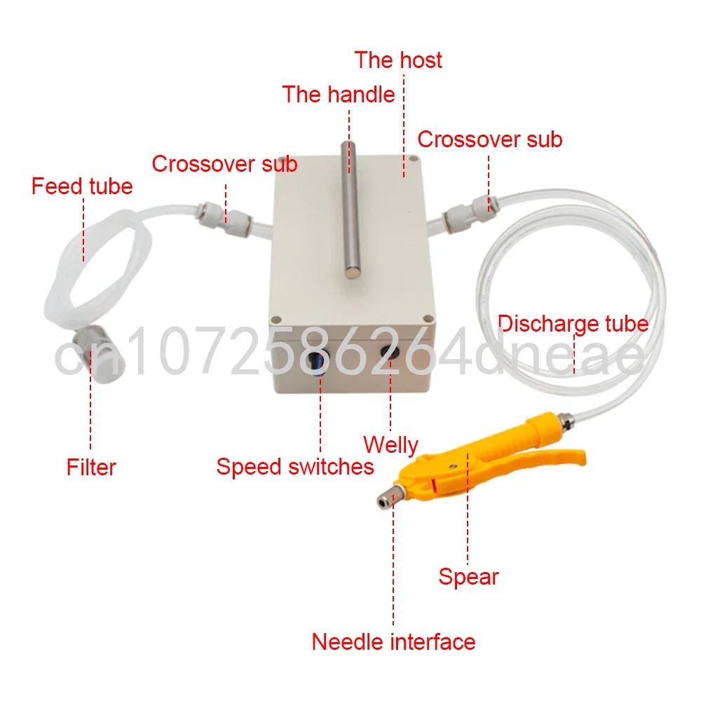 AC 100-240V Electric Saline Injection Pump Meat Pickling Machine Meat Marinated Syringe Meat Processor Saline Seasoning Injector