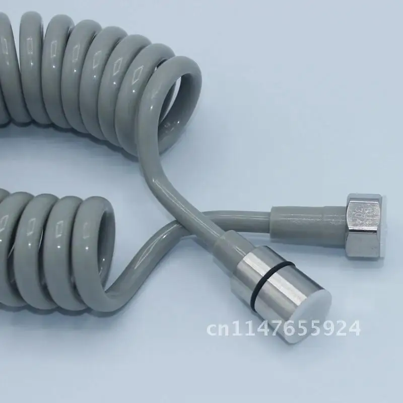 

Telephone Black line Shower Hose , Bathroom Spring Flexible Water Plumbing Toilet Bidet Sprayer Bathroom Bidet Hose set