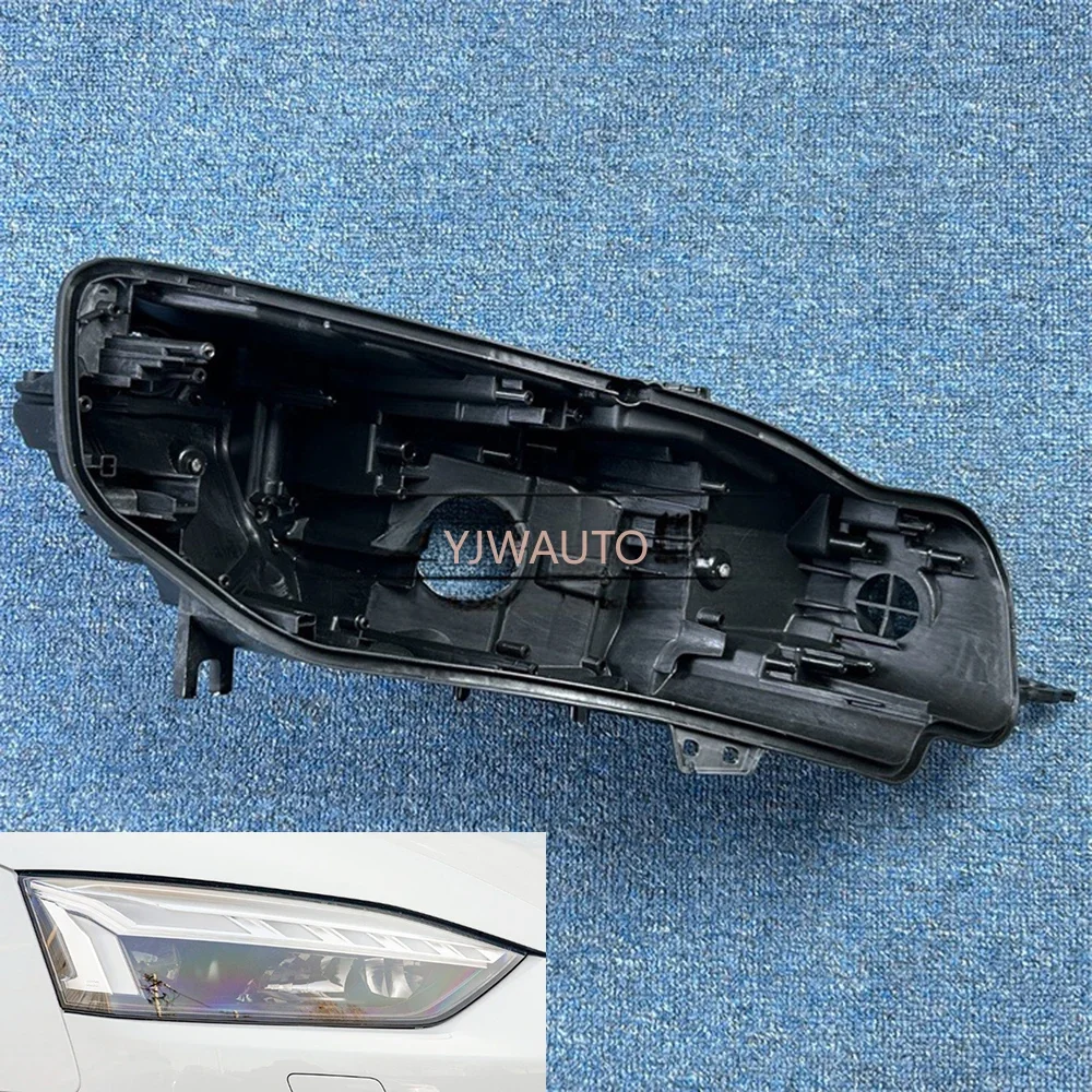 For Audi A5 2021 2022 Headlamp House Car Headlight Base Rear Replacement Front Lamp Holder Back Support