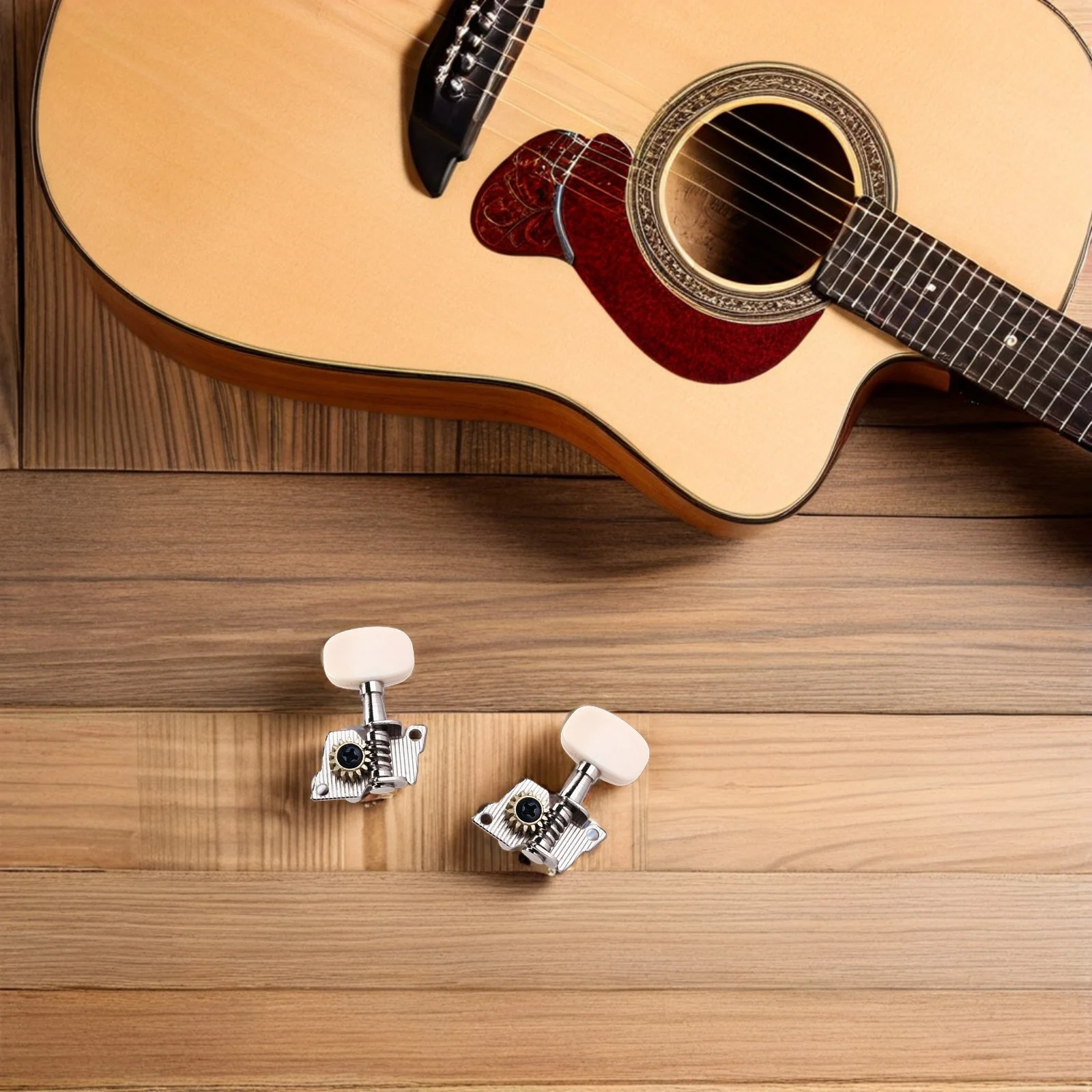 

Ukulele Tuning Pegs Guitar String Tuning Pegs Machine Heads Tuner Durable Easy To Tune Engraved Design Classical Guitar