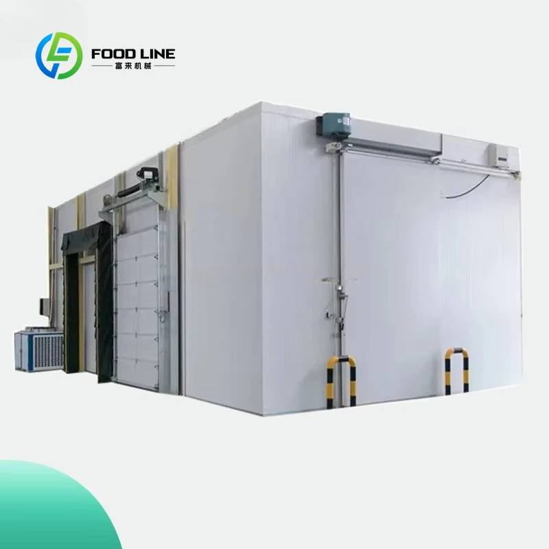 Customized Dual Temperature Walk in Cooler & Freezer Combined Cold Storage Room Integrated Refrigeration Cooling Warehouse