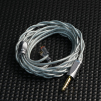 Trusted-50 LN2 Frozen 7N Pure OCC Oil-Graphene PdAg Earphone Cable 3.5mm/4.4mm Balanced MMCX/2Pin/QDC for IE900/IE600/HD600