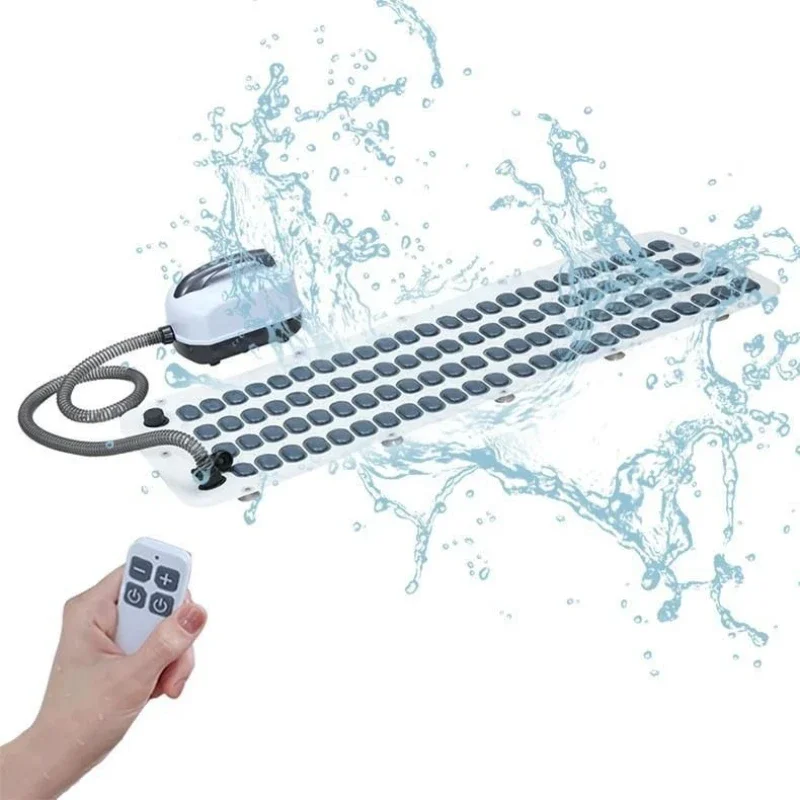

Household electric bubble spa massage mat whole body bubble spa machine non-slip wireless remote control massage bath machine