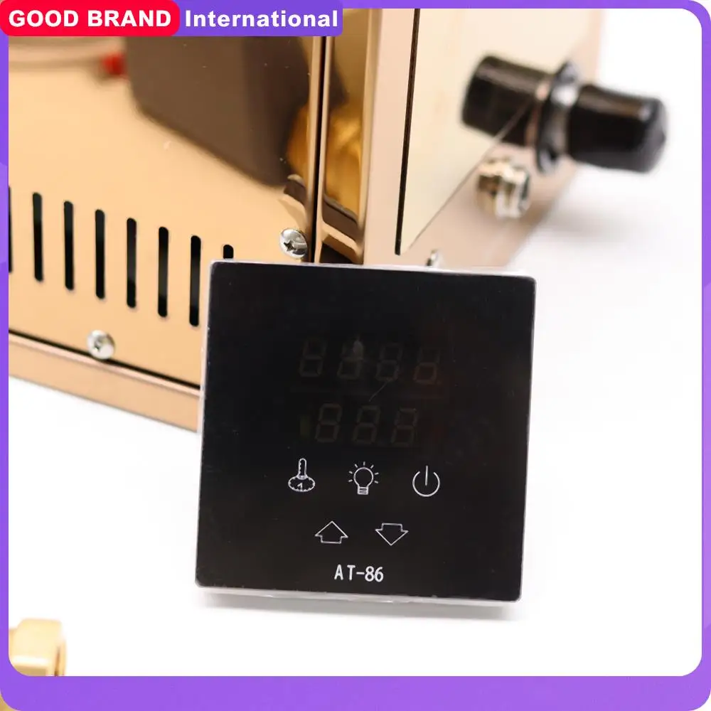 Digital Sauna Controller Wall Mount 35-110℃ Steam Generator Controller 1-12 Hours Setting for 3-27KW Sauna Heater