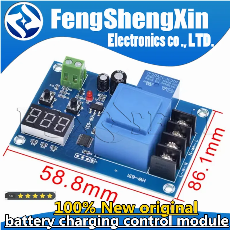 XH-M602 battery charging control module  digital control battery lithium Battery charge control switch Protection board