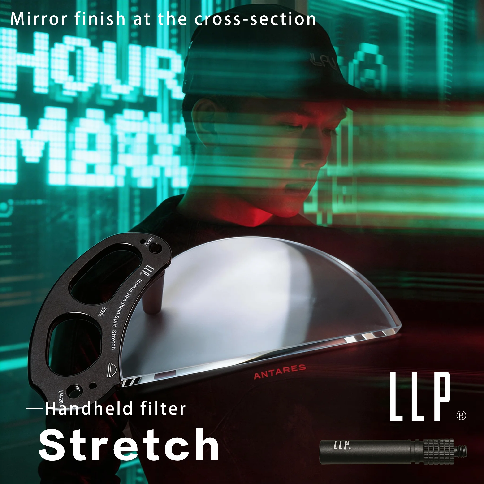 

LLP V5 handheld stretch fx filter,to creat a ghosting motion blur