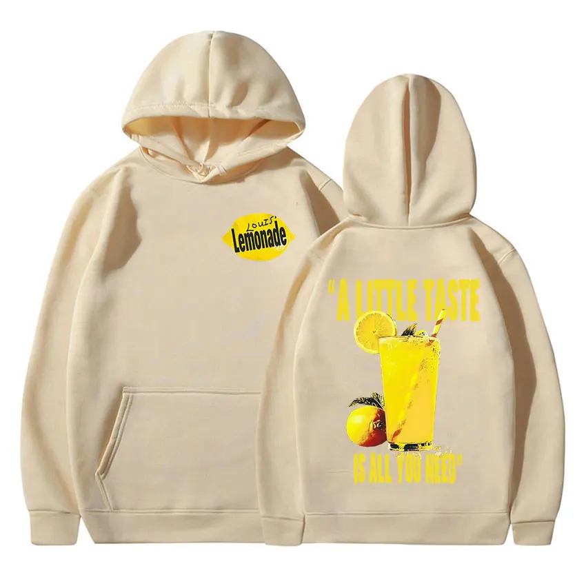 لويس توملينسون عصير الليمون طعم قليلا هو كل ما تحتاجه ألبوم جديد 2025 طباعة هوديي الرجال النساء الصوف بلوفر أنيق البلوز