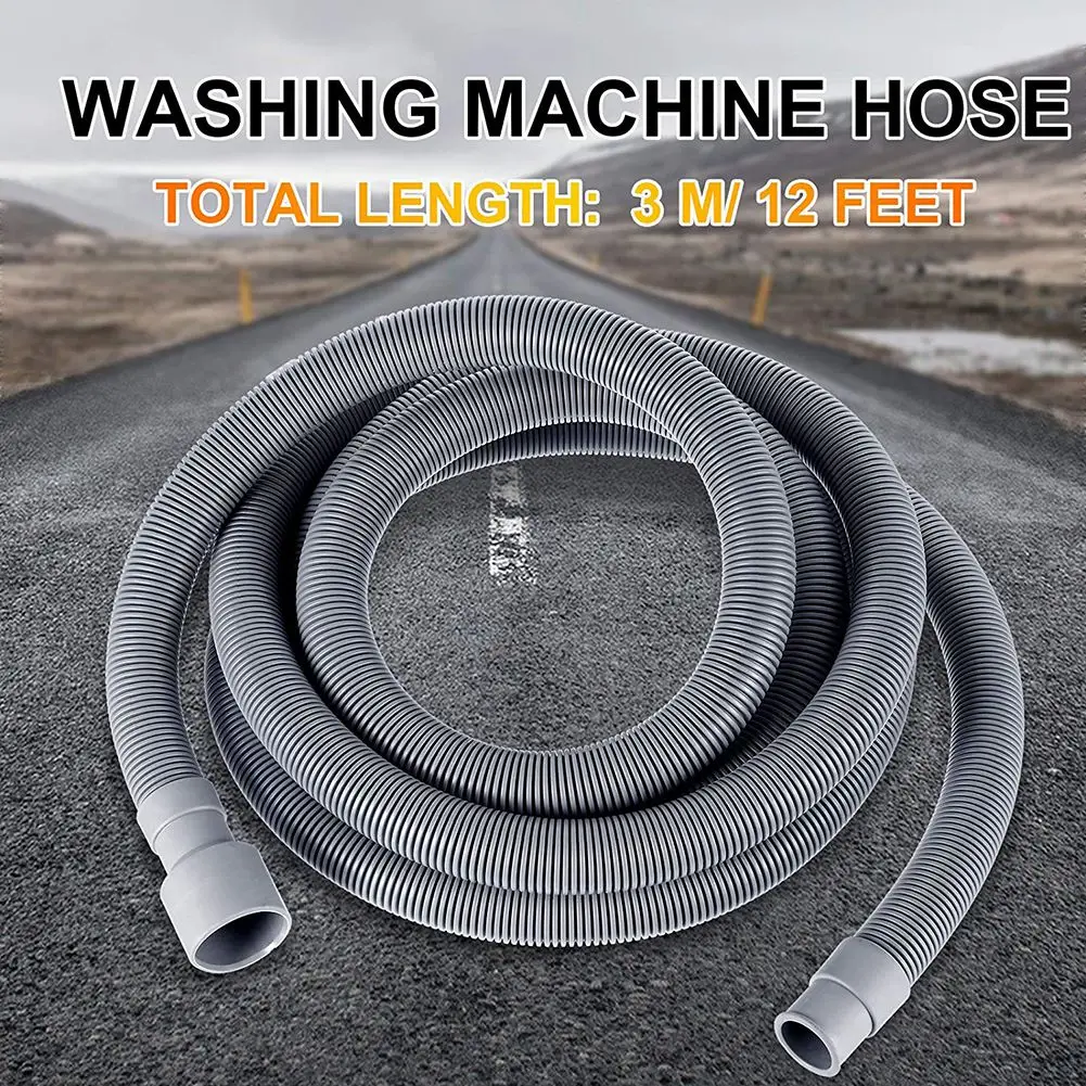 Washing Machine Drain Hose 10 Ft Flexible Dishwasher Drain Hose Extension Kits Corrugated Washer Discharge Hose