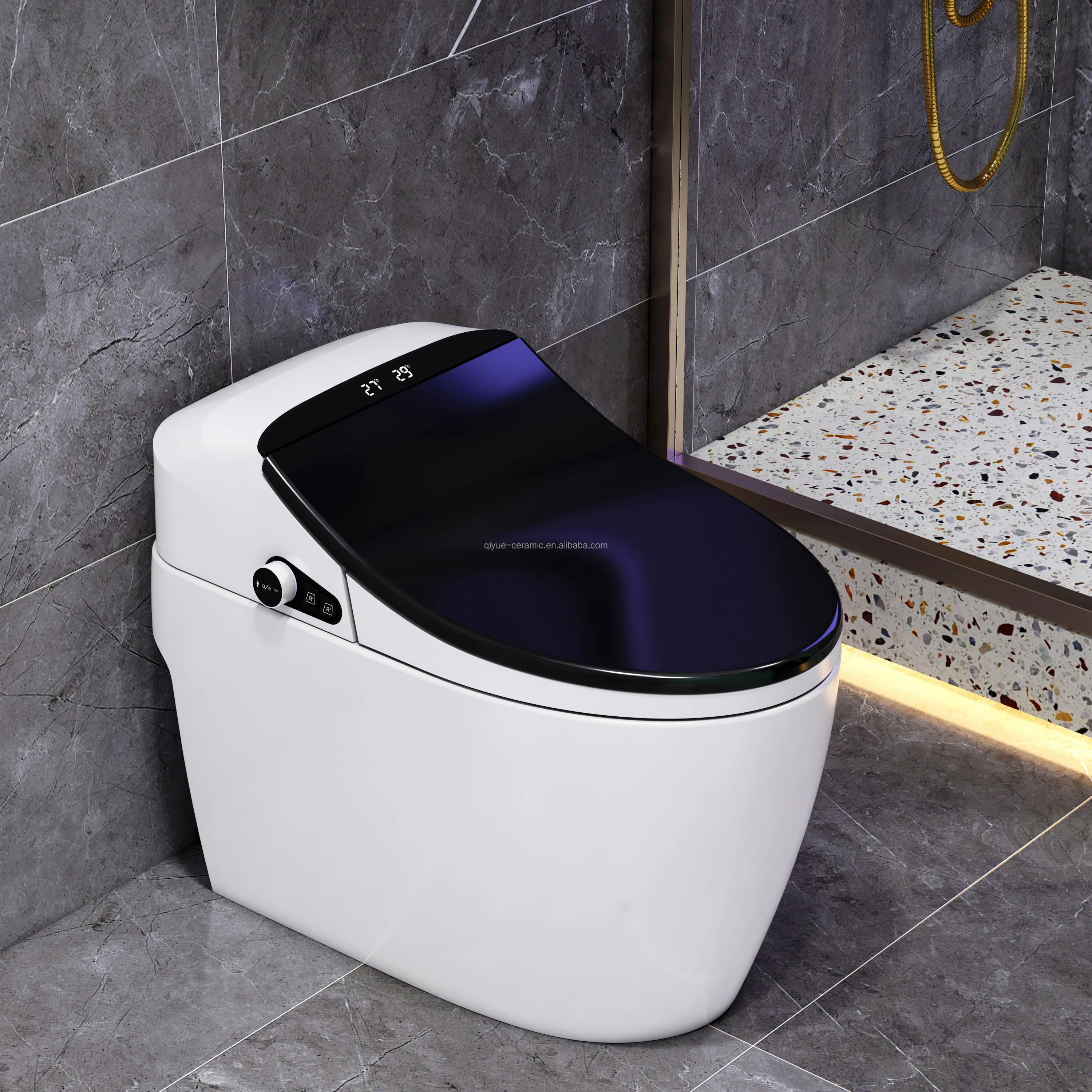 Modern Bathroom Electric Toilet Smart Toilet Bidet Sanitary Ware Automatic Intelligent Toilets