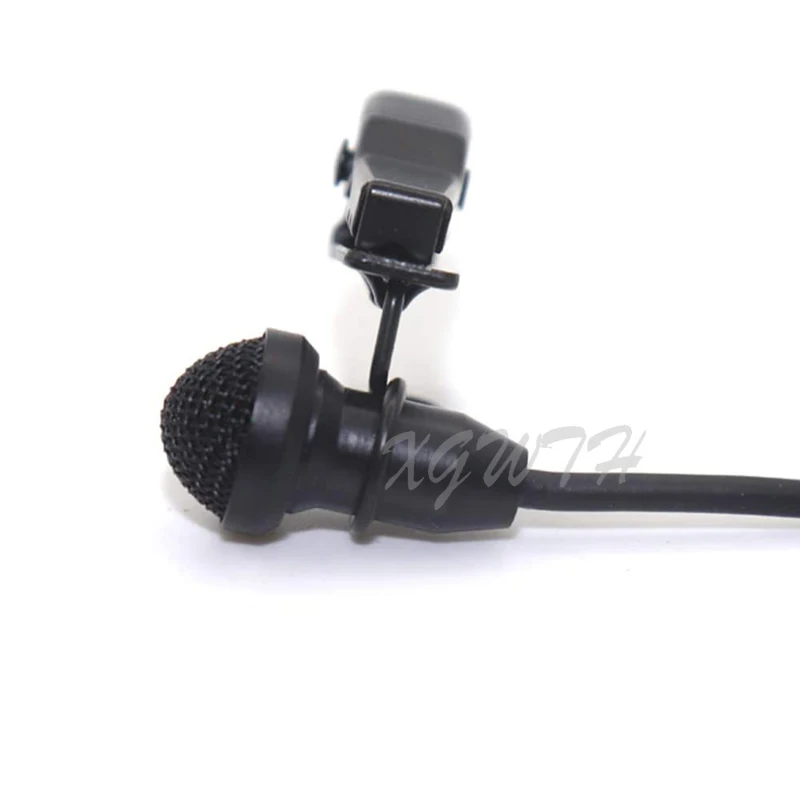 Black ME2 Lapel Lavalier Microphone for Sennheiser G2 G3 G4 MKE2 Clip-On Wireless Mic Bodypack Transmitter System Condenser