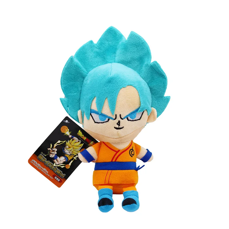 Dragon Ball Series Plush Stuffed Toys Super Goku Vegeta Picollo Trunks Gohan Buu Cartoon Anime Figures Dolls Baby Birthday Gifts