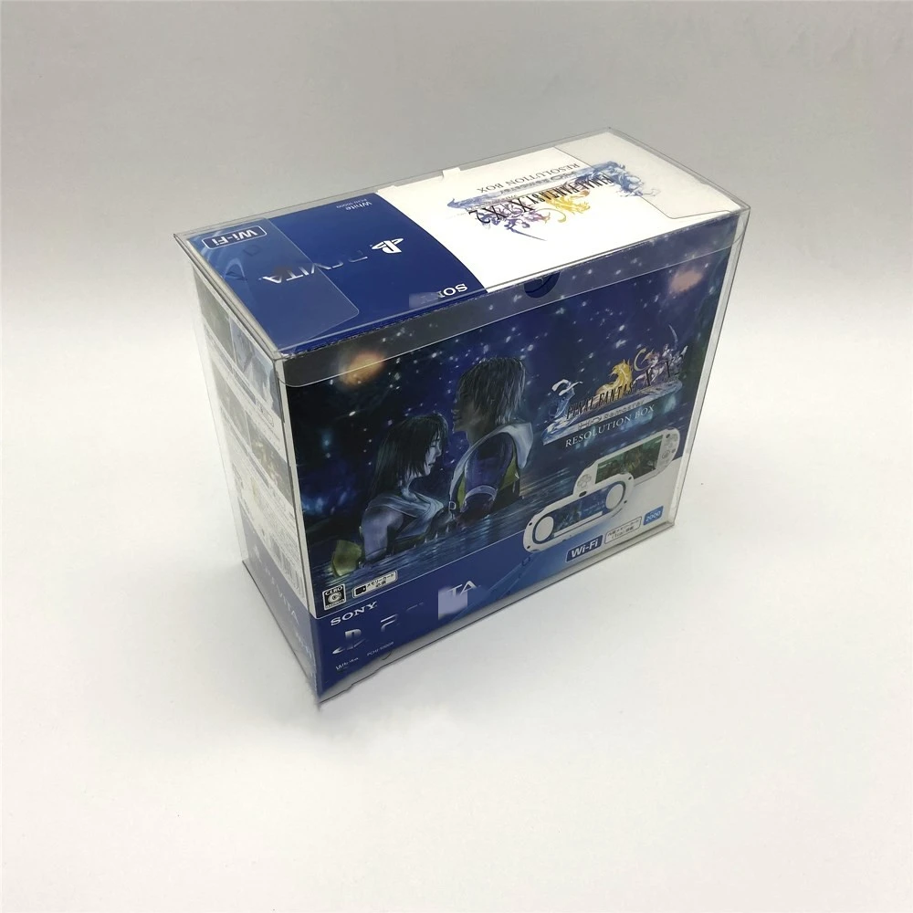 Collection Display Box For Final Fantasy/PSV2000/PlayStation VITA Game Storage Transparent Boxes TEP Shell Clear Collect Case