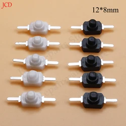 10PCS/Lot 12*8MM DC 30V 1A On Off Mini Push Button Switch for Electric Torch 1208YD Self Locking