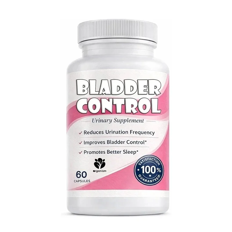 Women's bladder control supplement-herbal blend of Asian ginseng,Chinese peony,and Chinese yam,providing urinary comfort support