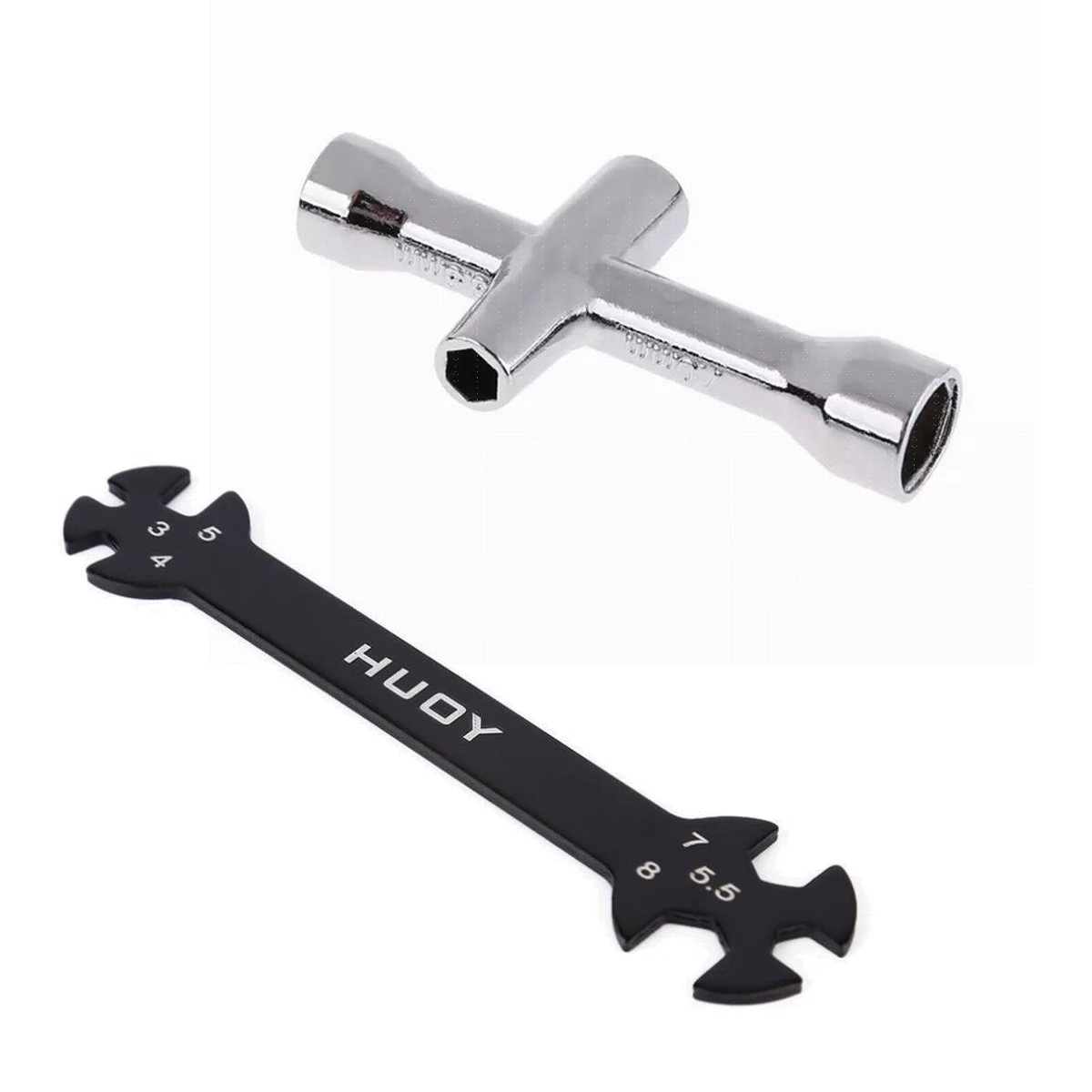 

RC Hudy Special Tool Wrench 3/4/5/5.5/7/8MM Hex Socket Repair Tool for Turnbuckles & Nuts Rc Drone Car Boat