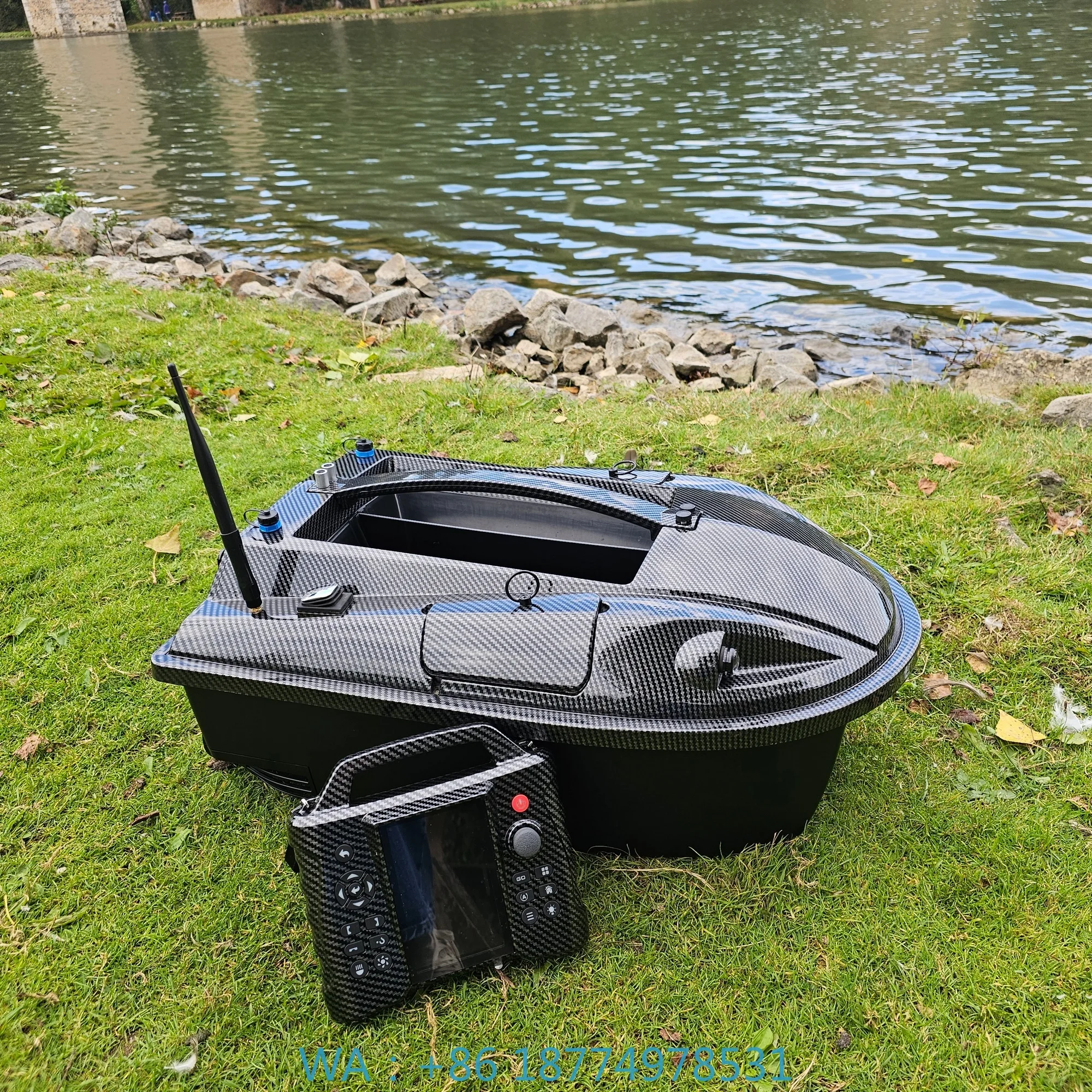 

PS +sonar Finder + цветной экран дисплеяM60-базовая лодка с рыболовной приманкой и G