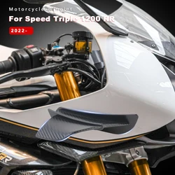 Motorcycle Winglet ABS Plastic Wing Spoiler for Speed Triple 1200 RR Daytona 675 R 675R 765 Sprint ST 1050 955i Accessories